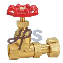 China manufacture brass gate valve for water meter